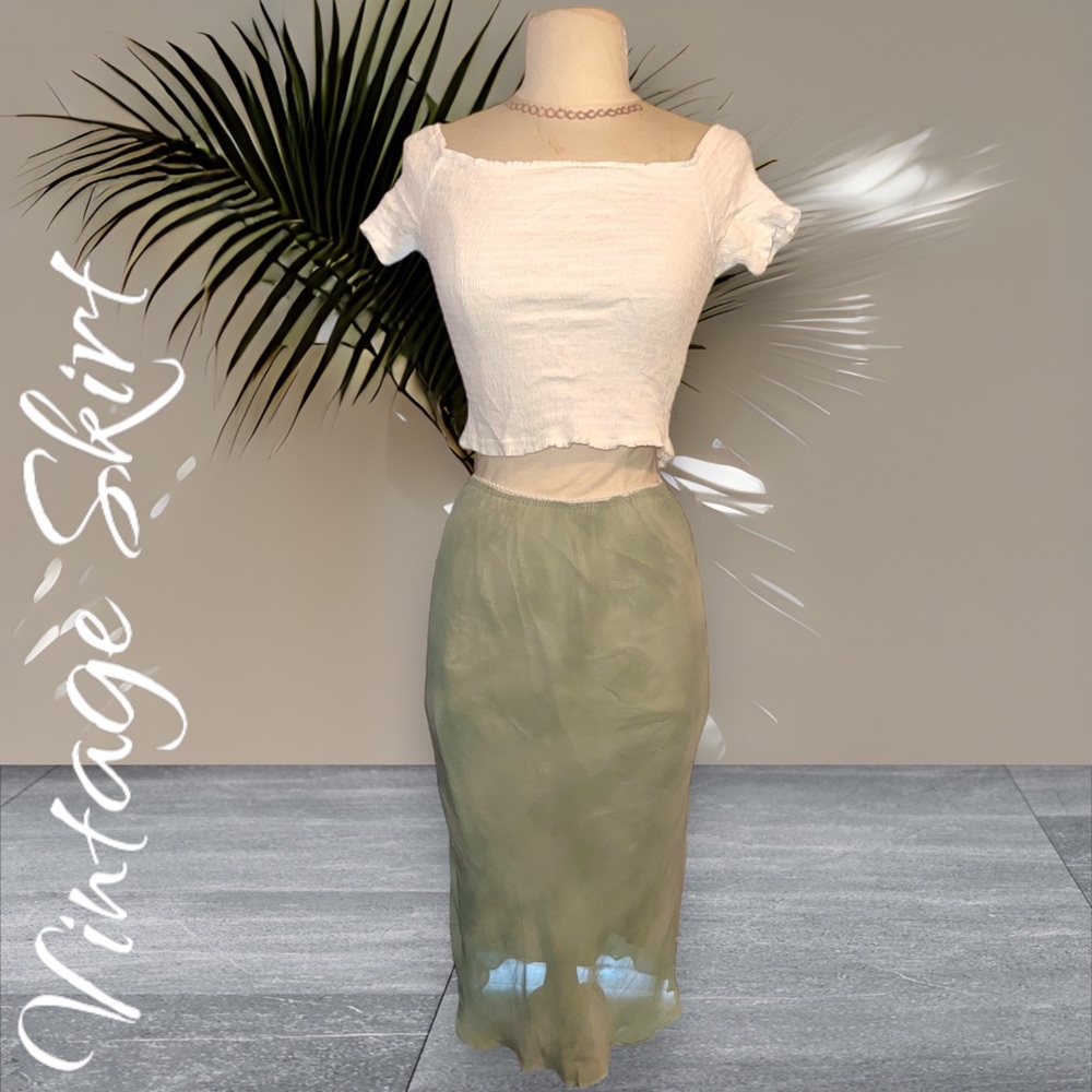 Vintage Chiffon Skirt